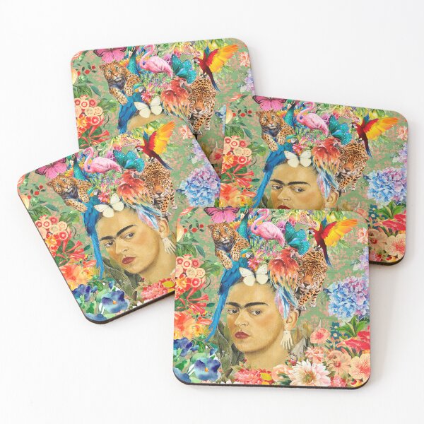 Item preview, Frida Kahlo Wild Green designed and sold by Muycote.