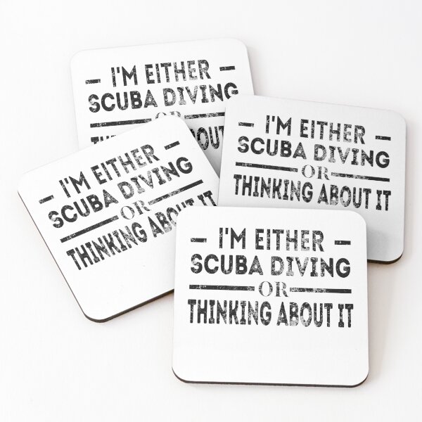 Item preview, I'm either scuba diving or thinking about it Funny Scuba diving idea for busy days  designed and sold by Live  Today.