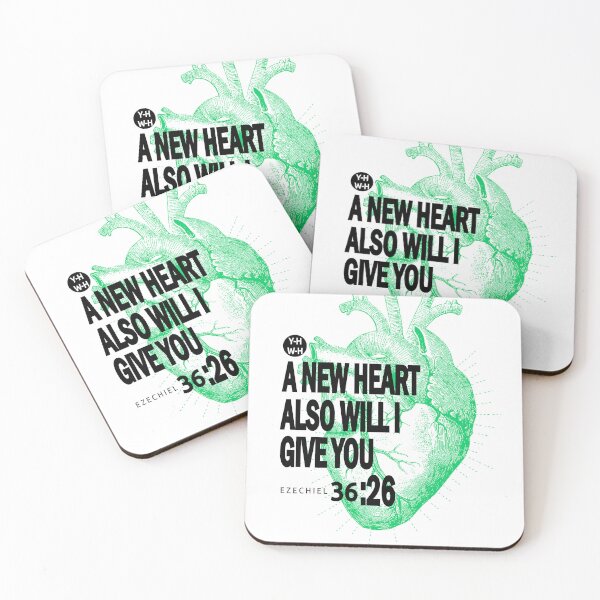 Item preview, A New Heart New Creation Ezechiel 36:26 designed and sold by Y-H-W-H.