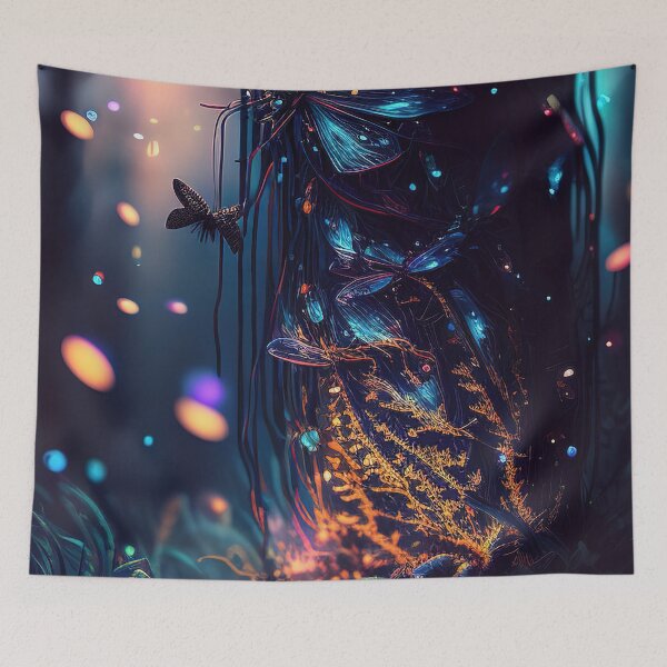 Item preview, Neon tiny forest ecosystem designed and sold by RK - Shop.