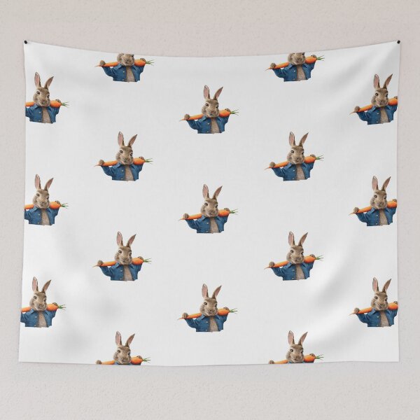 Item preview,  Watercolor Easter Peter Rabbit with big easter egg designed and sold by moullknoz.