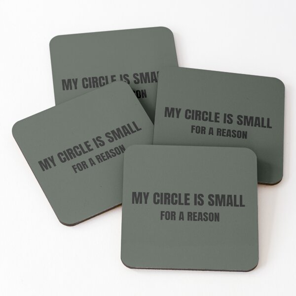 Item preview, MY CIRCLE IS SMALL FOR A REASON  designed and sold by MEDKH02.