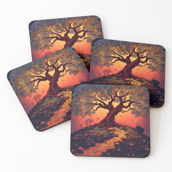 Item preview, Path to the tree of wisdom illustration designed and sold by RK - Shop.