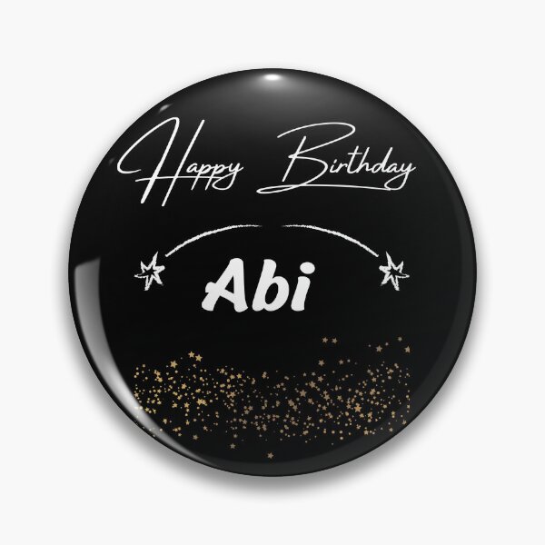 Item preview, Happy Birthday Abi designed and sold by KMRmerchDesigns.