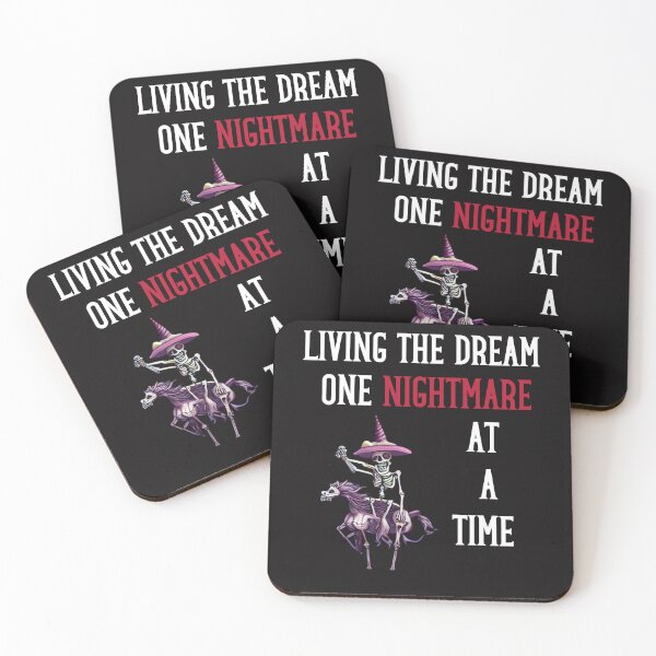 Item preview, Living the Dream one nightmare at a time designed and sold by leshewle.