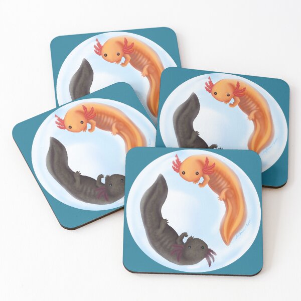 Item preview, Circle of Axolotl  designed and sold by Imagine My Universe.