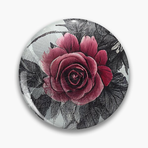 Item preview, Thorny Roses designed and sold by Panic Jewelry & Things.