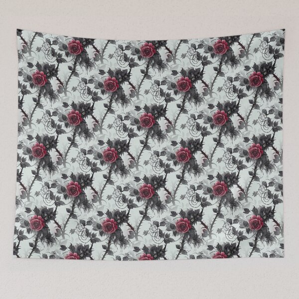 Item preview, Thorny Roses designed and sold by Panic Jewelry & Things.