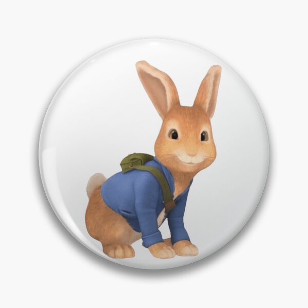 Aperçu de l'œuvre Aquarelle de Pâques Peter Rabbit avec gros oeuf de Pâques créée et vendue par moullknoz.