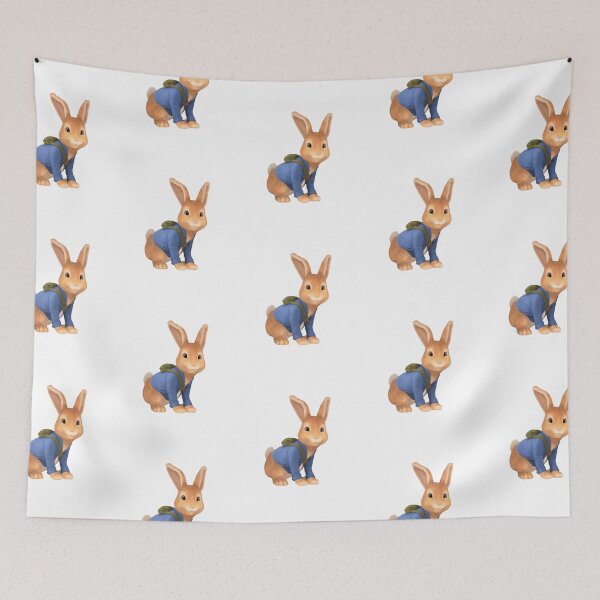 Artikelvorschau, Aquarell Ostern Peter Rabbit mit großem Osterei entworfen und verkauft von moullknoz.