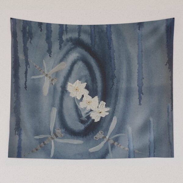 Item preview, Chanted Love oil and watercolor painting by tabitha kremesec designed and sold by Tabitha Kremesec.