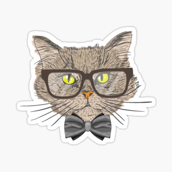 Item preview, Cat Lover Sticker! designed and sold by YaserShope.