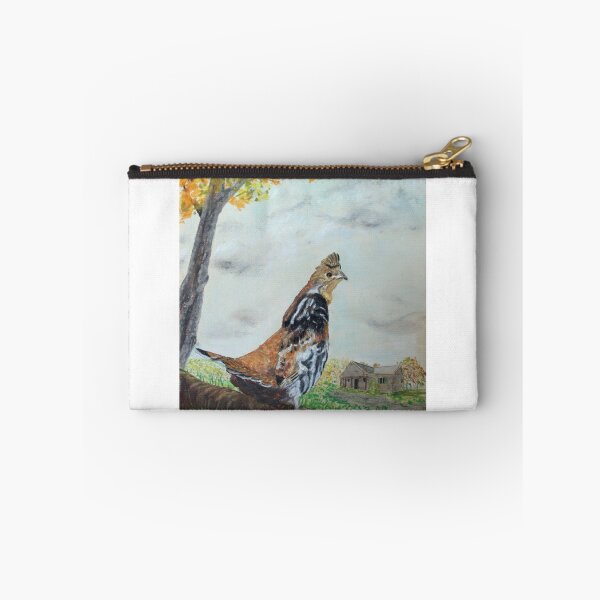 Item preview, Ruffed Grouse On Alert designed and sold by Jack G Brauer.