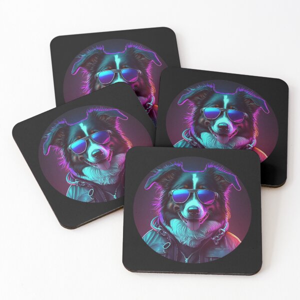 Artikelvorschau, Border-Collie-Hund Cooler Typ entworfen und verkauft von The-Vault.