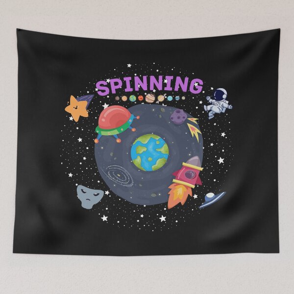 Item preview, spinning thing in space - spinning top - spinning - Physics of spinning objects designed and sold by kalidfashUSA.