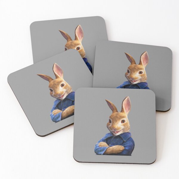 Aperçu de l'œuvre   Aquarelle de Pâques Peter Rabbit avec gros oeuf de Pâques créée et vendue par moullknoz.