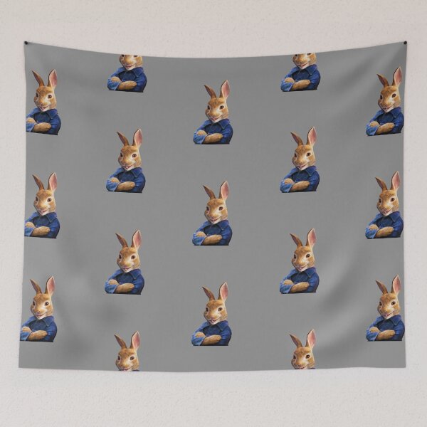 Artikelvorschau, Aquarell Ostern Peter Rabbit mit großem Osterei entworfen und verkauft von moullknoz.