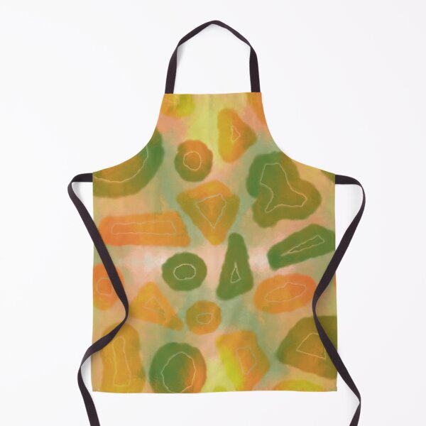 Item preview, Random shapes neon abstract fluid seamless pattern designed and sold by chuckletuckle.