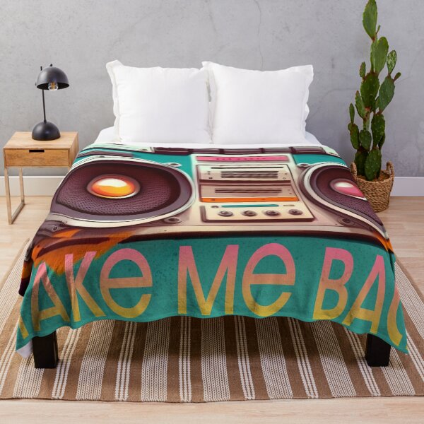 Item preview, Take Me Back | Nostalgia Boombox for the 80s and 90s designed and sold by TheJadeCat.