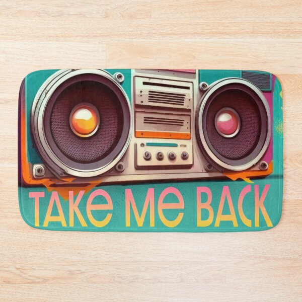 Item preview, Take Me Back | Nostalgia Boombox for the 80s and 90s designed and sold by TheJadeCat.