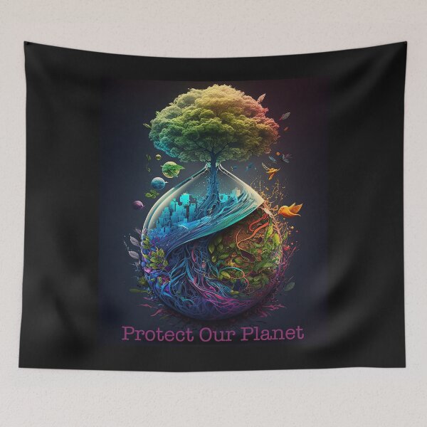 Item preview, Protect Our Planet | Eco-Conscious Design designed and sold by MyFavorTee.