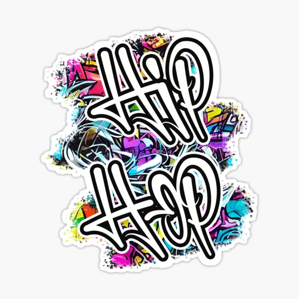 ☆AZ☆ Hiphop 90s Vintage Sticker ☆AZ☆ Hiphop 90s Vintage Sticker 15 90's Rap Logo Sticker