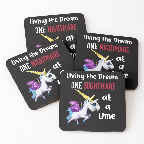 Item preview,  Living the Dream one nightmare at a time designed and sold by leshewle.