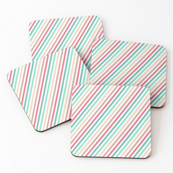 Item preview, Colorful Diagonal Stripe Pattern Background Design designed and sold by Sweet  Zoe Shop.