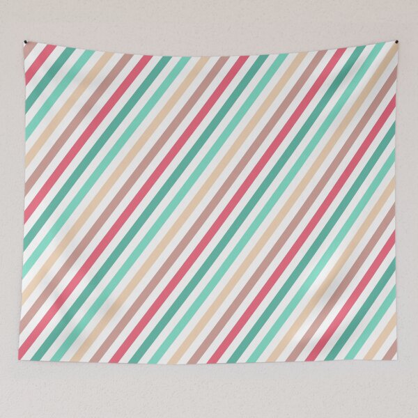 Item preview, Colorful Diagonal Stripe Pattern Background Design designed and sold by Sweet  Zoe Shop.