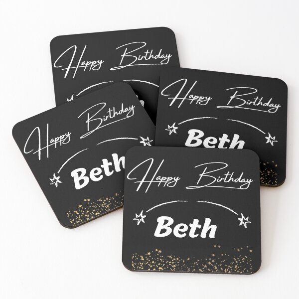 Item preview, Happy Birthday Beth designed and sold by KMRmerchDesigns.