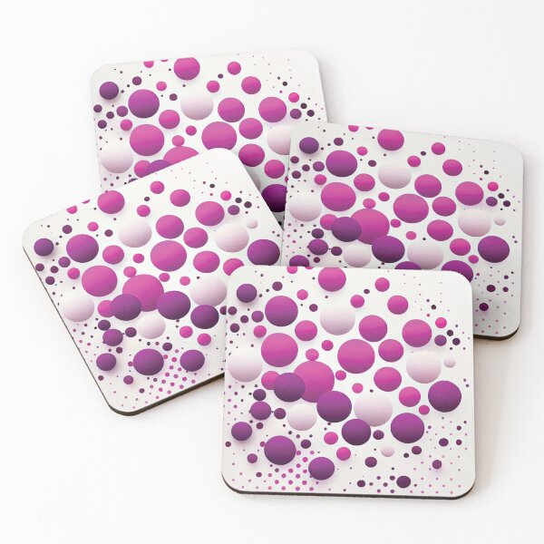 Item preview, Pink dots a purple abstract  designed and sold by DGtaLrtcom.