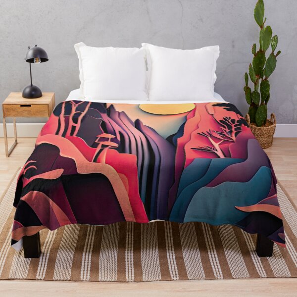 Item preview, Exotic Canyon at Sunset designed and sold by PearBird.