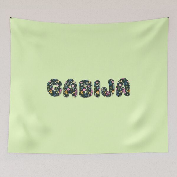 Item preview, Gabija name, Gabija go green! designed and sold by Danylo Mikhnievych.