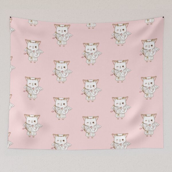 Item preview, Pomchi Girl Valentine Cupid Sticker designed and sold by Amy Caves.