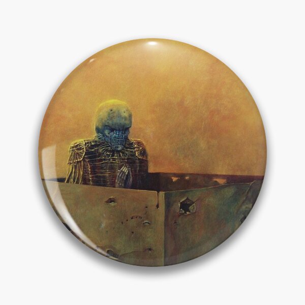Item preview, Untitled (Survivor), by Zdzisław Beksiński designed and sold by JustContemplate.
