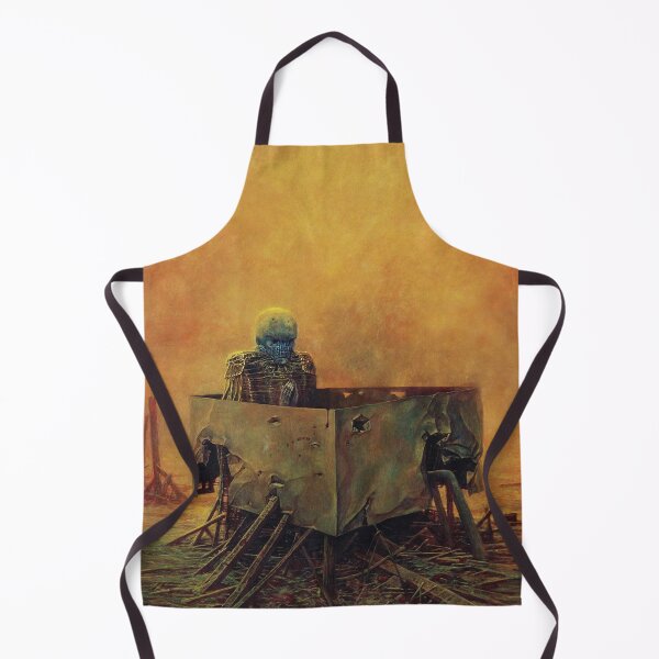 Item preview, Untitled (Survivor), by Zdzisław Beksiński designed and sold by JustContemplate.