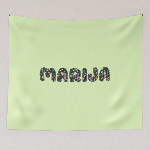 Item preview, Marija name, Marija go green! designed and sold by Danylo Mikhnievych.