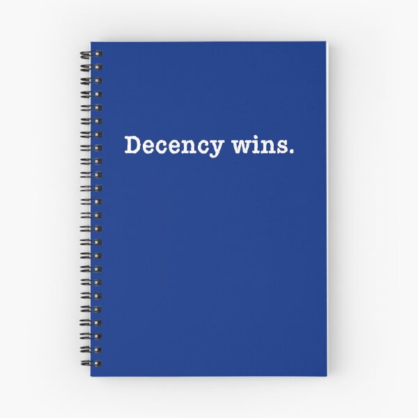 Item preview, DECENCY WINS designed and sold by LoveAndDefiance.