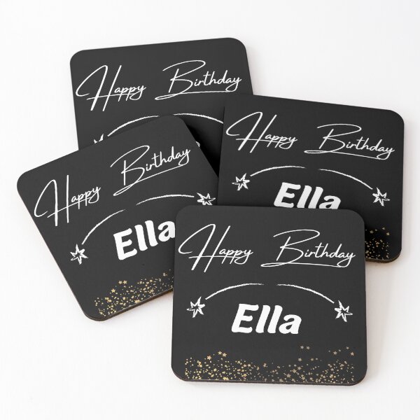 Item preview, Happy Birthday Ella designed and sold by KMRmerchDesigns.