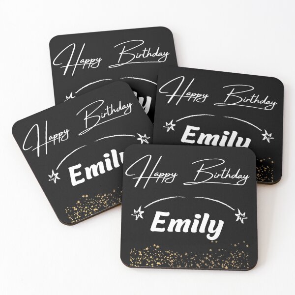 Item preview, Happy Birthday Emily designed and sold by KMRmerchDesigns.