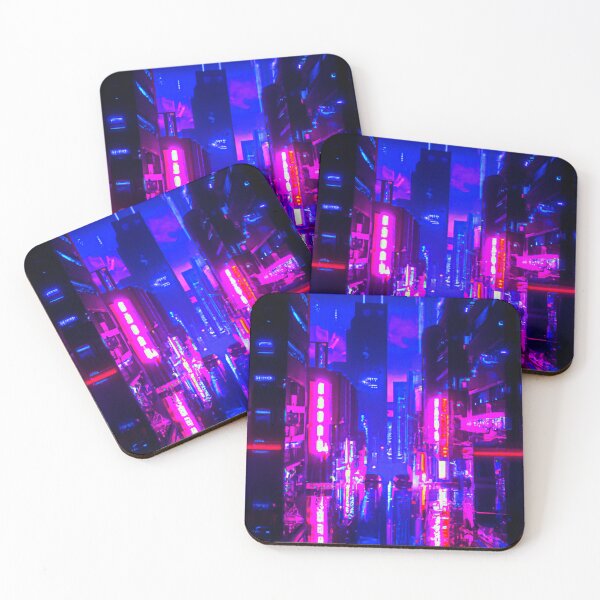 Item preview, Cyberpunk Art Abstract Painting | Dystopify  designed and sold by Dystopify.