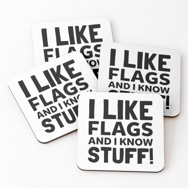 Item preview, I Like Flags And I Know Stuff - Funny Flags Lover designed and sold by T-shirt For You.