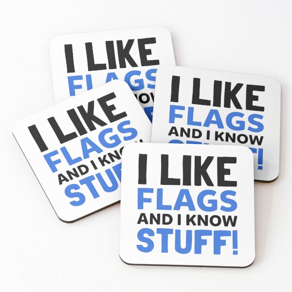 Item preview, I Like Flags And I Know Stuff - Funny Vexillographer designed and sold by T-shirt For You.