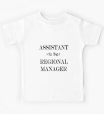 Assistant (to the) Regional Manager Kids Tee