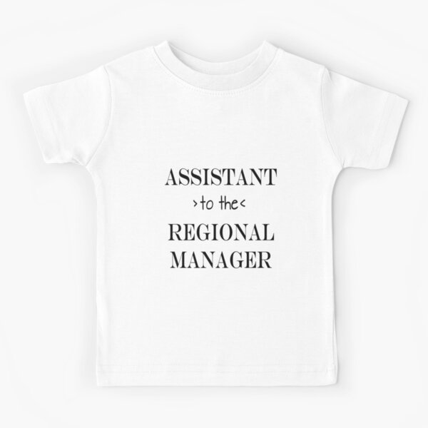 Assistant (to the) Regional Manager Kids T-Shirt