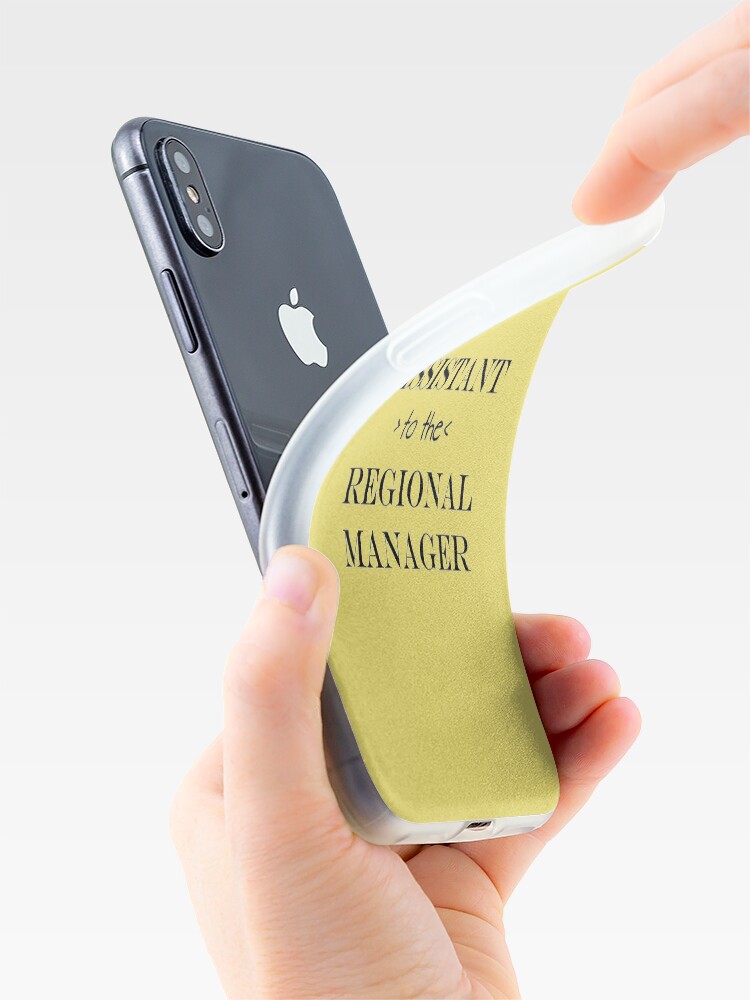 Alternate view of Assistant (to the) Regional Manager iPhone Case & Cover