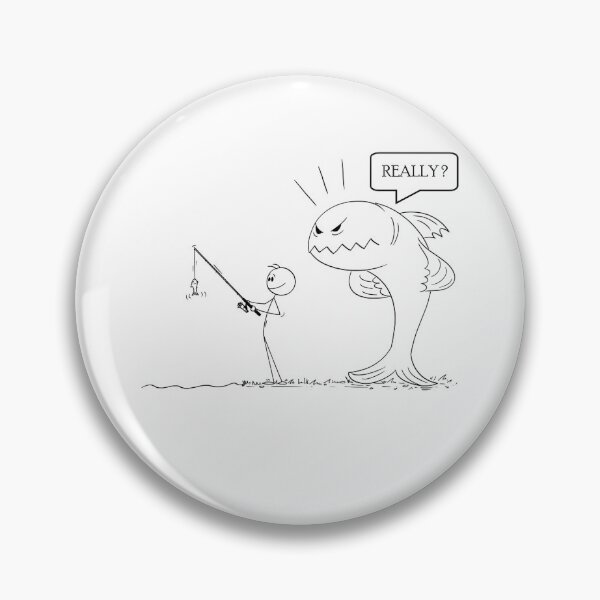 Item preview, Beware of big fish designed and sold by ThundRDownunder.