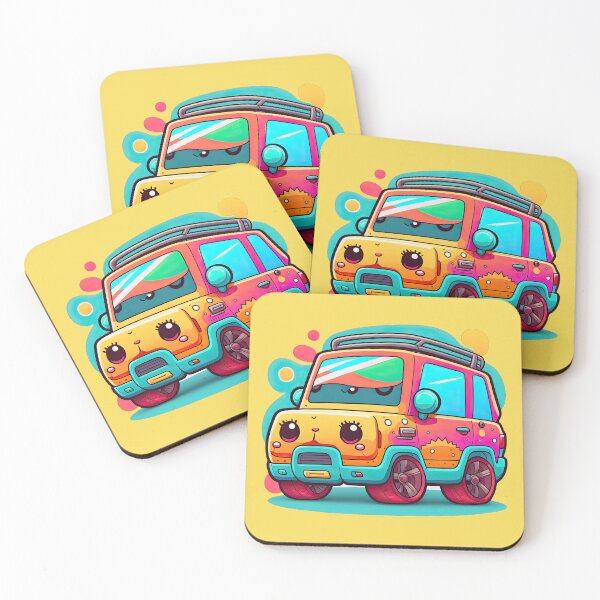 Item preview, Cute SUV Adventurous Road Trip Exploring The Great Outdoors designed and sold by ultra-cute.