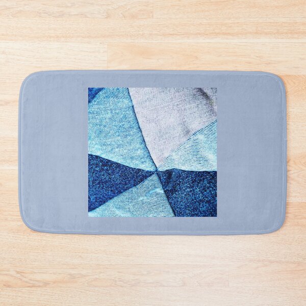 Item preview, Denim patch triangles designed and sold by Aquila Light Pictures.