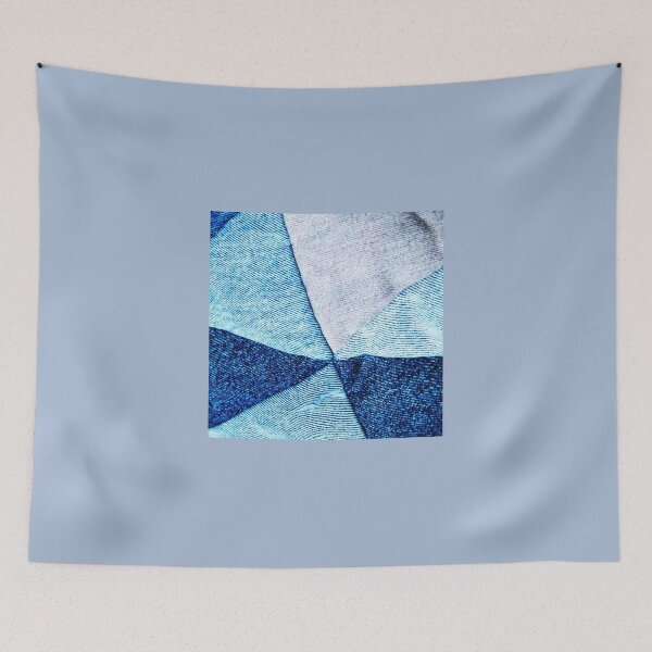 Item preview, Denim patch triangles designed and sold by Aquila Light Pictures.